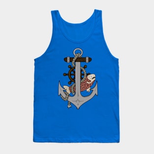 Anchor, Helm and Fish Tank Top